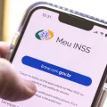 Tela do aplicativo Meu INSS. / Créditos: Agência Brasil.