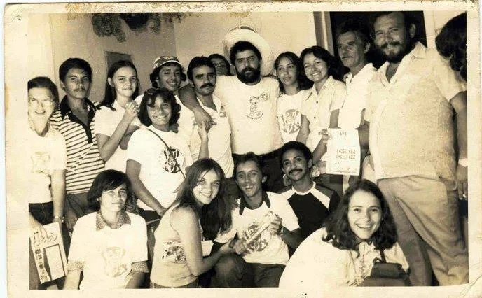 Lembrança da criação do PT em Cajazeiras Lula pela primeira vez na Paraíba 1980 Lembrança da criação do PT em Cajazeiras Lula pela primeira vez na Paraíba 1980