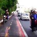 Motociclistas invadem ciclovia que liga Miramar ao Castelo Branco; veja vídeo