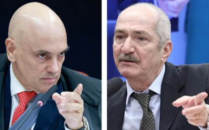 Moraes ameaça prender Aldo Rebelo por desacato em depoimento