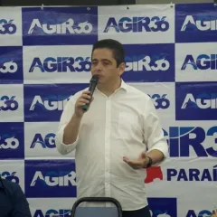 AGIR 36 oficializa apoio a João Azevêdo para o Senado e prioriza eventual candidatura de Cícero Lucena ao Governo em 2026