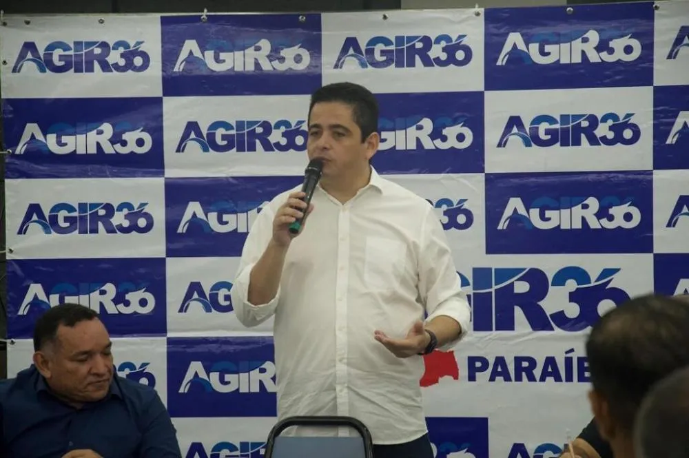 AGIR 36 oficializa apoio a João Azevêdo para o Senado e prioriza eventual candidatura de Cícero Lucena ao Governo em 2026