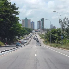 PRF bloqueia trecho da BR-230 entre João Pessoa e Cabedelo neste domingo (8)