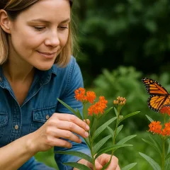 Borboleteira no jardim atrai borboletas e transforma o ambiente