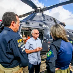 Cícero Lucena inspeciona operação de resgate aéreo que atuará durante o período junino de João Pessoa
