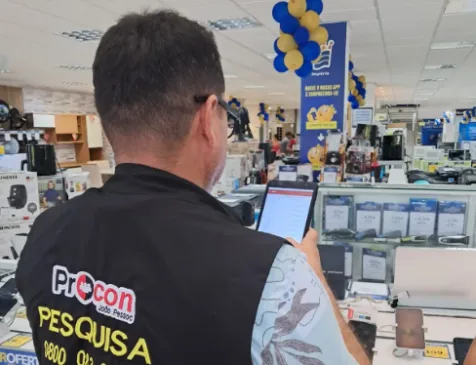 Pesquisa do Procon-JP encontra diferença de R$ 2.340 no preço do aparelho celular