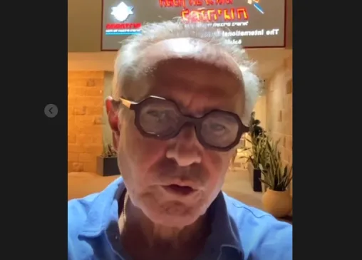 Em Israel, Cícero Lucena diz que está em abrigo após ataques e tenta antecipar retorno a João Pessoa
