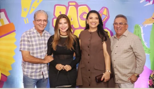 Nabor prestigia São João de Malta a convite da prefeita Ana Peixoto