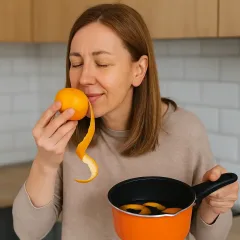 Casca de laranja elimina o cheiro de gordura da cozinha — veja como usar