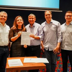 Pollyanna recebe Wellington Dias na PB e celebra ampliação do acesso ao crédito para famílias beneficiárias do Bolsa Família