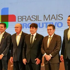 Vice-governador Lucas Ribeiro participa de evento do setor industrial na Paraíba com presidente em exercício Geraldo Alckmin