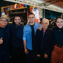 Vice-governador Lucas Ribeiro prestigia São João de Cuité em noite de recorde de público