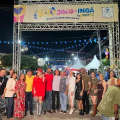 Na festa de São João de Ingá, Veneziano recebe apoio à sua reeleição do prefeito Jan e de todo o seu grupo politico