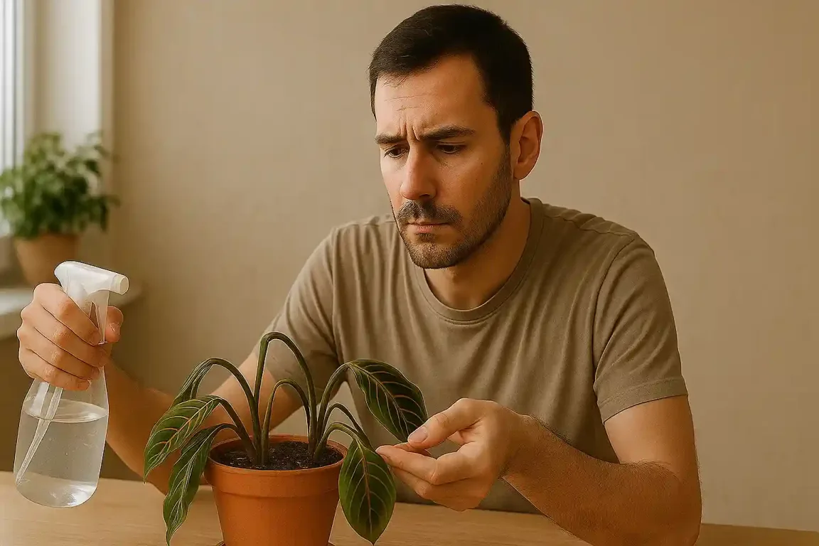 Maranta tricolor murchando Veja 3 ajustes que salvam a planta Maranta tricolor murchando Veja 3 ajustes que salvam a planta