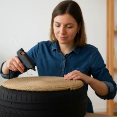 Pneus velhos viram móveis incríveis com esse truque de reaproveitamento