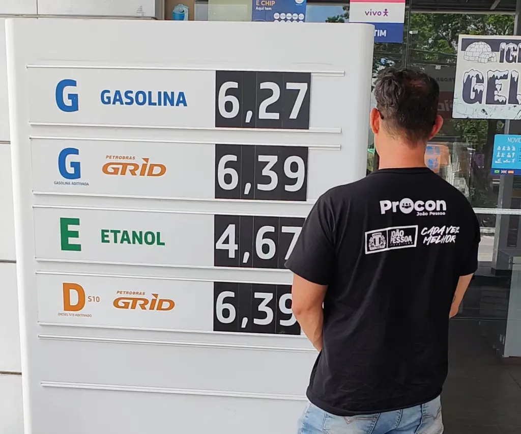 Sindicato responde ao Procon-JP e diz que não tem autoridade sobre preços da gasolina