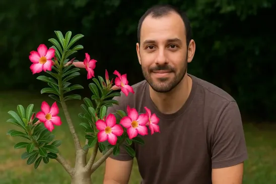 Solo e adubos certos para a rosa-do-deserto florescer bem