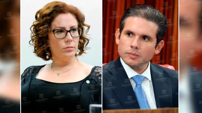 Líder do PT solicita a Hugo Motta fim do mandato de Carla Zambelli após fuga para o exterior