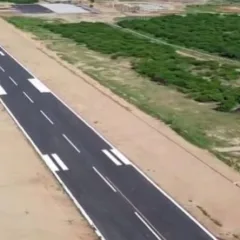 Sertão da Paraíba ganha nova pista de aeroporto; ministro participa da inauguração nesta quinta