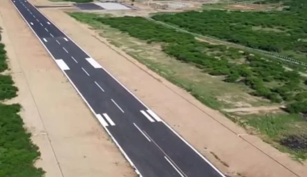 Sertão da Paraíba ganha nova pista de aeroporto; ministro participa da inauguração nesta quinta