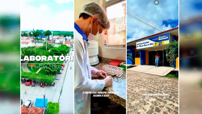 Laboratório Municipal de Pedras de Fogo oferece exames gratuitos com resultados em até 2 dias