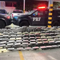 BR-101: PRF apreende mais de 1,3 Tonelada de Cocaína e prende homem em Alhandra