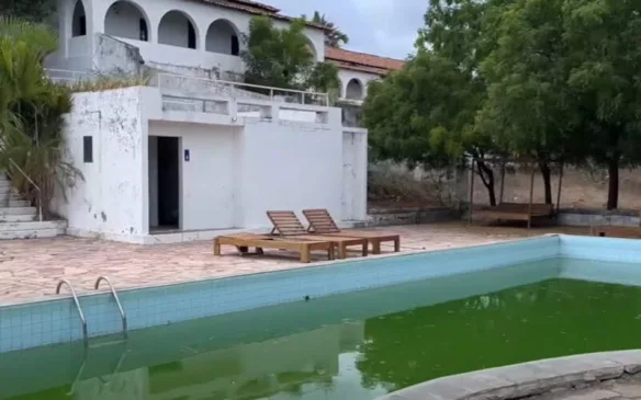 Cartão postal do Sertão, Termal Brejo das Freiras sobre com abandono