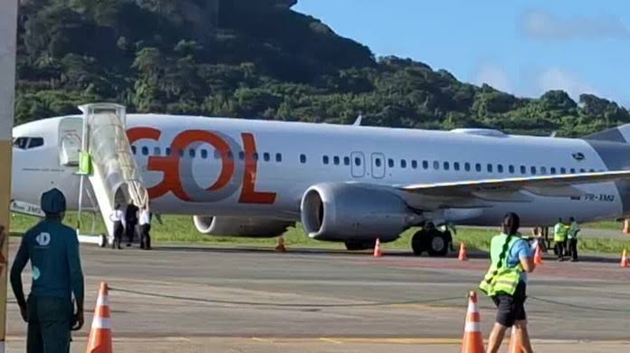 Paraibano relata susto em Fernanado de Noronha após avião atolar no aeroporto; confira Paraibano relata susto em Fernanado de Noronha após avião atolar no aeroporto; confira