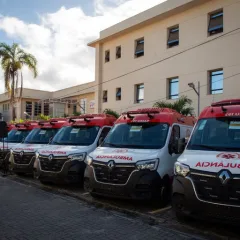 Paraíba recebe 11 novas ambulâncias do SAMU 192
