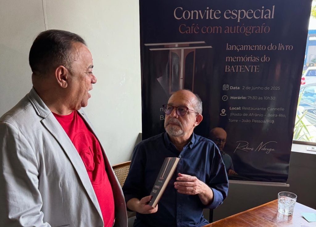 Lançamento do Livro Memórias do batente de Rubens Nóbrega