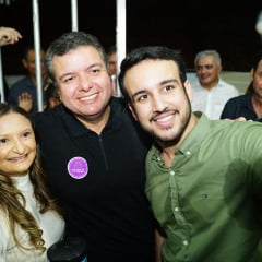 Diego Tavares circula com Pedro Feitosa em festa de 327 anos de Pombal e reforça raizes familiares com a cidade