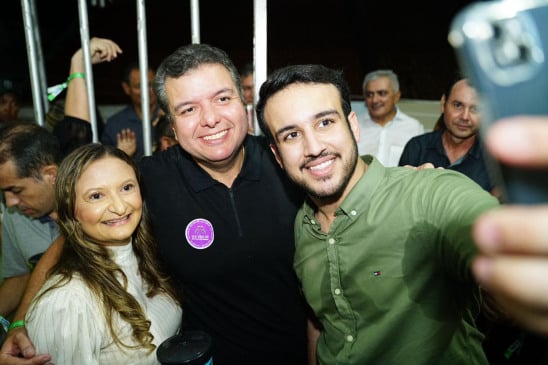 Diego Tavares circula com Pedro Feitosa em festa de 327 anos de Pombal e reforça raizes familiares com a cidade