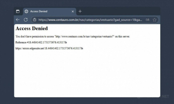 Reprodução da internet