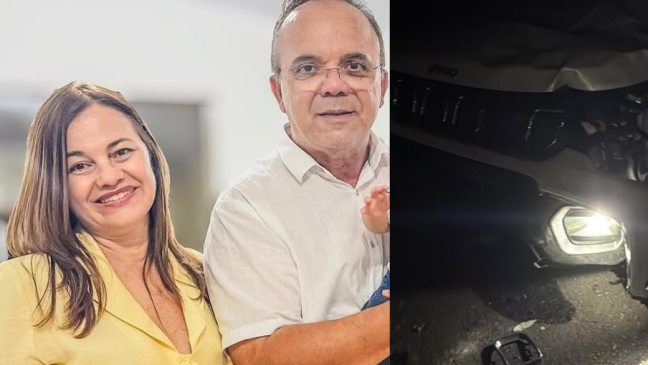 URGENTE: Radialista Clilson Júnior e esposa sofrem grave acidente após evento em Areia; casal aguarda transferência para JP