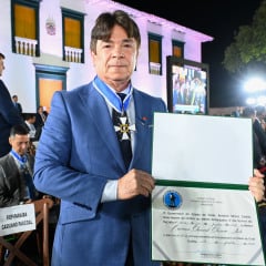 Presidente da FIEPB e da Associação Nordeste Forte, Cassiano Pereira recebe condecoração do Governo de Goiás