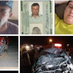 Dois acidentes graves deixam cinco mortos em menos de 24 horas na região de Cajazeiras
