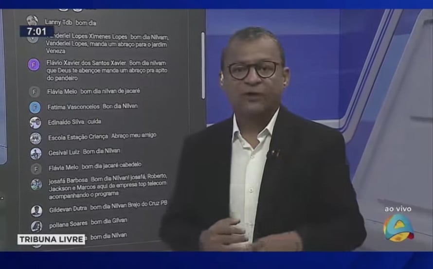 NA TV ARAPUAN: Nilvan Ferreira concorda com taxação de Trump e culpa Lula e Janja; assista NA TV ARAPUAN: Nilvan Ferreira concorda com taxação de Trump e culpa Lula e Janja; assista