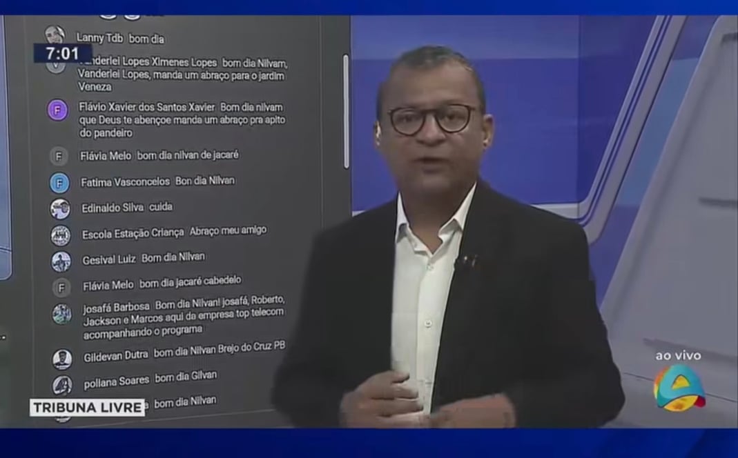 NA TV ARAPUAN:  Nilvan Ferreira concorda com taxação de Trump e culpa Lula e Janja; assista
