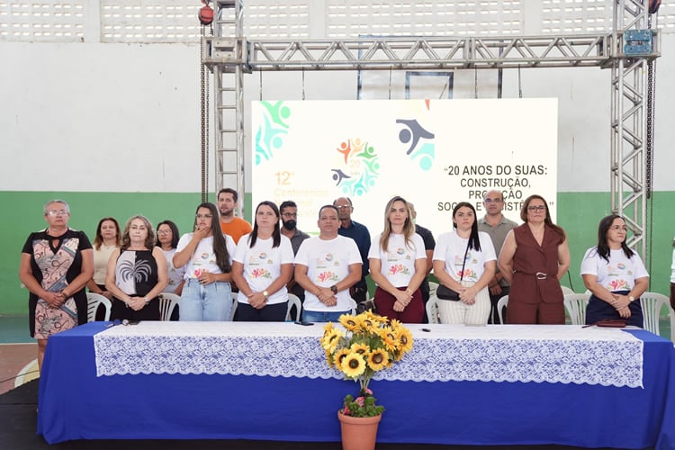 São José de Piranhas realiza 12ª Conferência de Assistência Social com foco nos 20 anos do SUAS