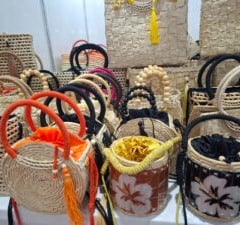 Bolsas autorais em materiais diversos encantam na Multifeira Brasil Mostra Brasil