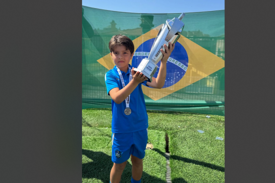 Atleta mirim da Paraíba ganha título mundial na Copa Ibercup Europa 2025