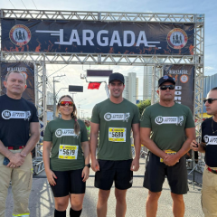 Lucas Ribeiro participa da Corrida do Fogo em Campina Grande e destaca promoção da saúde, solidariedade e valorização dos Bombeiros