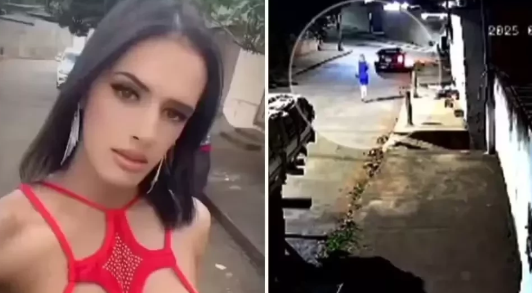 Vídeo mostra garota de programa entrando em carro momentos antes de ser morta, afirma polícia; veja
