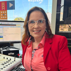 Manaíra FM anuncia saída de Joyce Hauschild do Grupo Norte de Comunicação
