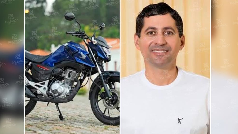 FARRA COM DINHEIRO PÚBLICO: Prefeito de Cuité de Mamanguape aluga moto por valor que daria para comprar quatro