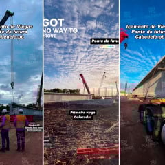 CABEDELO: Obras da Ponte do Futuro avançam e entram em nova fase com instalação de vigas; assista