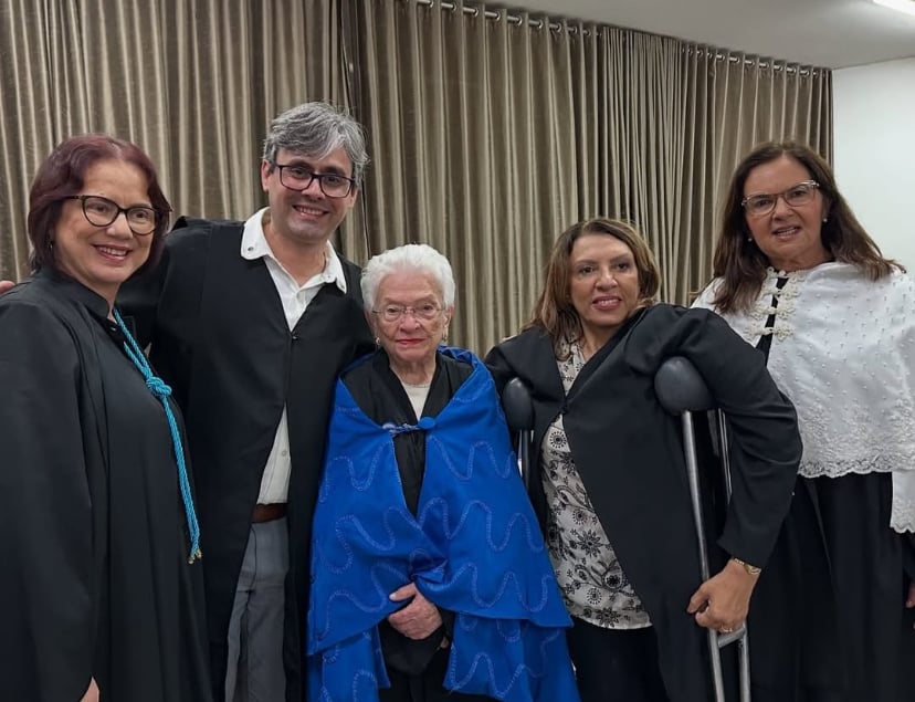 Deputada federal Luiza Erundina recebe título de Doutora Honoris Causa da UFPB