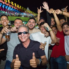 Nabor Wanderley e Olívia Motta prestigiam São Pedro de Itaporanga