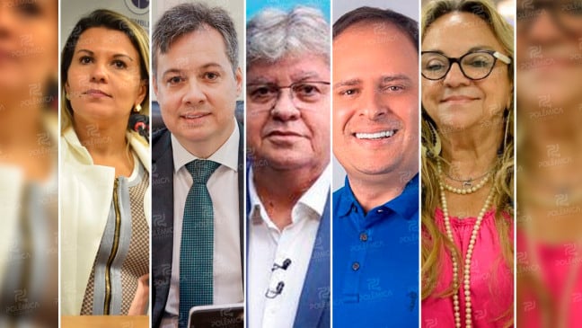 Jane Panta, Júnior Araújo, Eduardo Brito e Dra. Paula dão sinal de reaproximação e surpreendem em encontro com João Azevêdo