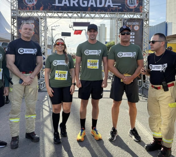 Lucas Ribeiro participa da Corrida do Fogo em Campina Grande e destaca promoção da saúde, solidariedade e valorização dos Bombeiros